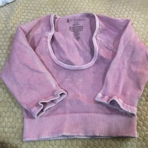 Free People Movement 3/4 Sleeve Top